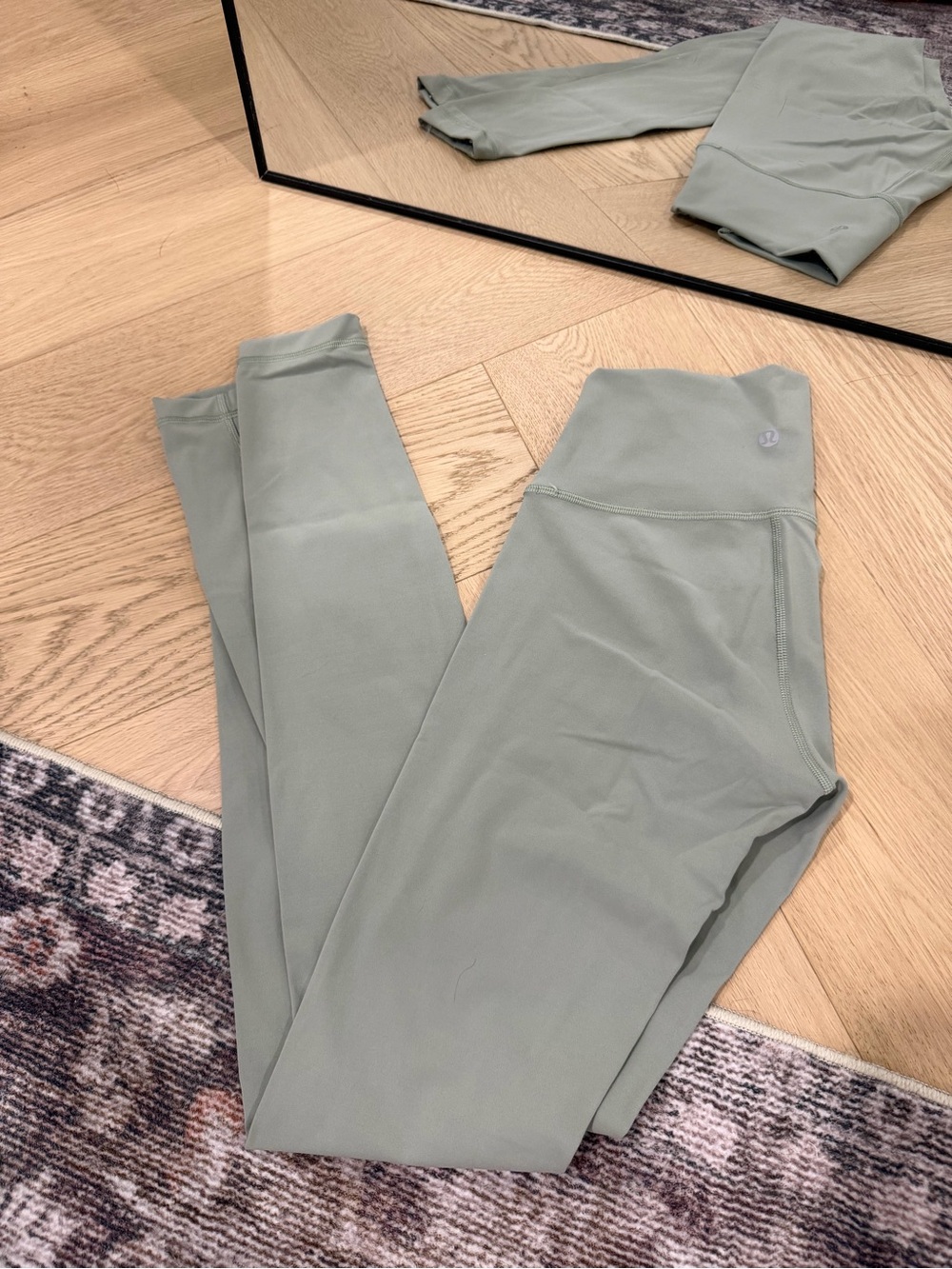 lululemon athletica Light Sage Green Leggings